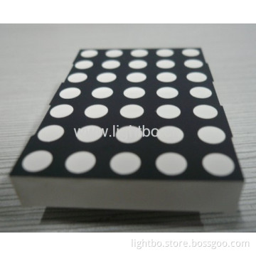 2.1" Bi-color 5mm 5 X 7 Dot Matrix Led Display For Moving Signs, Traffic Message Boards,38.1 X 53.34 X 8.4 Mm 